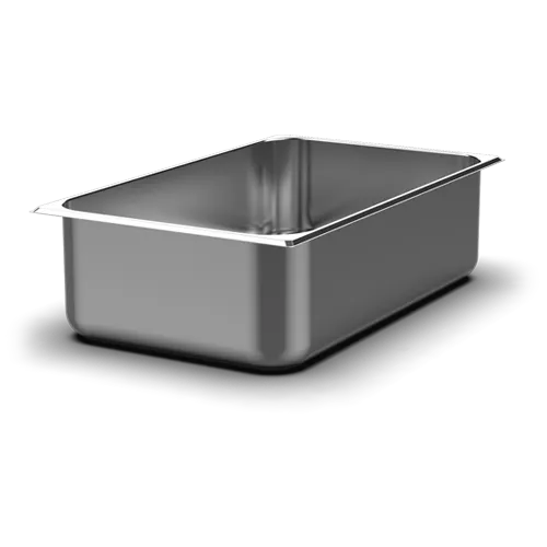GN 1/1 lisa em inox 150mm
