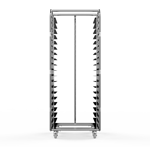 Carro industrial com rodízio fixo